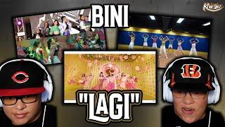 TWINS REACT TO BINI "LAGI" MV, Dance Practice, Live Performance |  | #BINI