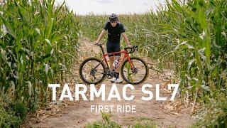 Matt Stephens rides the Specialized Tarmac SL7 road bike | Sigma Sports