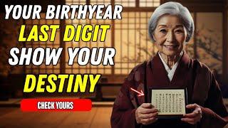 What The Last Digit of Your Birth Year Means You'll Be SHOCKED - The Buddhism Wisdom