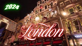 Exploring London’s Enchanting Christmas Lights 2024: A Festive Walking Tour