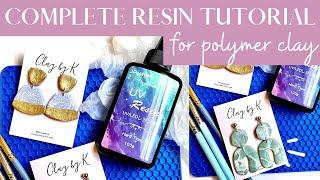 POLYMER CLAY RESIN | POLYMER CLAY AND RESIN | BEST UV RESIN FOR POLYMER CLAY | BEST RESIN FOR CLAY