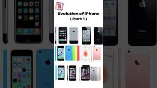 Apple iPhone evolution(Part1)|History of iPhone #apple #iphone#evolition #shorts