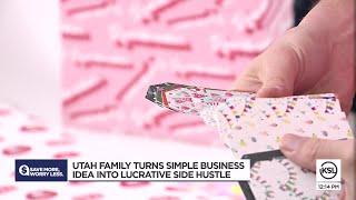 Utah family turns business idea into successful side hustle