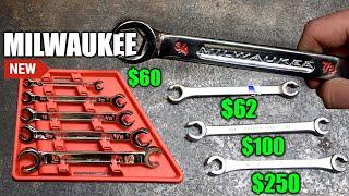 Milwaukee's New Line Wrenches vs Professional Tools Mac, Snap-On, Proto