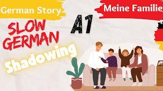  Easy German A 1&A2 : Hörverstehen& Sprechen üben| German listening practice A1 & A2