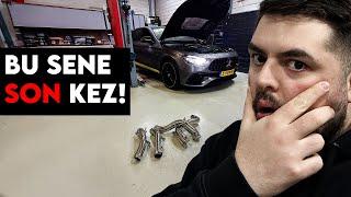 Çektiğimiz Son Video - Yeni Mercedes E63s AMG Downpipe Takip OPF İptal Ediyoruz