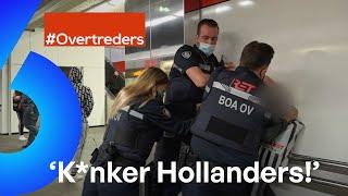 BRUTALE en PROVOCERENDE jongen BLIJFT BELEDIGEN! | Overtreders