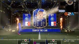 FIFA 21 TOTY MBAPPE IN A PACK !  TOTY PACK ANIMATION FIFA 21 ULTIMATE TEAM