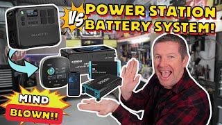 What is best? Power Station vs a Fixed Battery System? Explore the pro's & con's #bluetti v #renogy