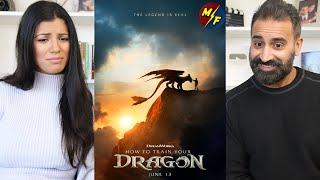 HOW TO TRAIN YOUR DRAGON (LIVE ACTION) TRAILER REACTION!!