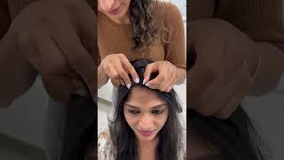 Hair Topper For Thinning Hair | Hair Extension For Thin Hair | Hair Thinning Solution India #shorts