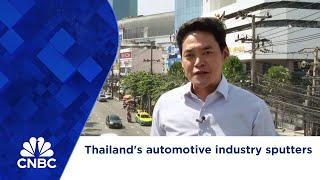 Thailand's automotive industry sputters