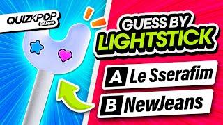 GUESS THE KPOP GROUP BY THEIR LIGHTSTICK | QUIZ KPOP GAMES 2023 | KPOP QUIZ TRIVIA