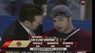 Joe Whitney Sends Boston College To Denver