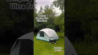 6 Person Camping Tent - UltraFresh - Decathlon - Quechua #ultrafresh #quechua #decathlon #tent