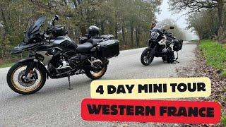 BMW R1250GS-4 day mini tour in France. One of my GSD'S dies unexpectedly whilst I'm away.