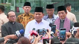 Keterangan Pers Presiden Prabowo usai Resmikan Terowongan Silaturahim, 12 Desember 2024