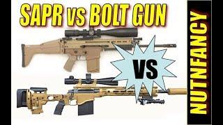 Bolt Gun vs SAPR: Which is best? -Nutnfancy & TacticalDoodle