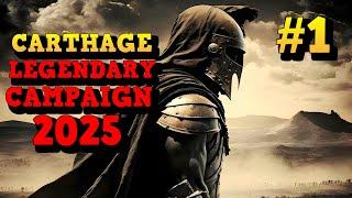 Carthage Legendary Campaign 2025 | Total War: Rome 2