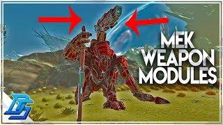 MEK WEAPONS MODULES, MECH SHIELD, ROCKETS, SIEGE CANNON - Ark Extinction DLC Part 27