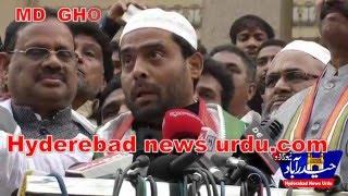 MIM Ex Corporator Md Ghouse  joins Congress/Hyderabad news urdu