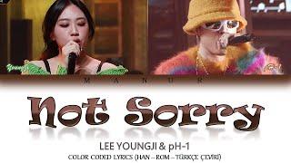 Lee YoungJi (feat. pH-1) - Not Sorry (Han-Rom- TÜRKÇE ÇEVİRİ) Show Me The Money 11 ColorCoded Lyrics