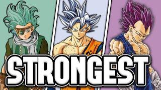 RANKING The STRONGEST Characters in Dragon Ball Super | Tier List