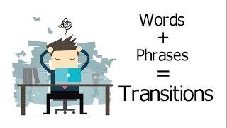 Transitional words and phrases