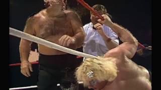 WWF Wrestling George The Animal Steele vs Adrian Adonis 6/9/86