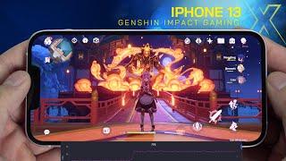 iPhone 13 Genshin Impact Gaming test New Update 2024