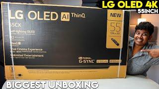 UNBOXING LG OLED 4K TV Worth Over 1.5 LAKH | 55 Inches | Irfan's View