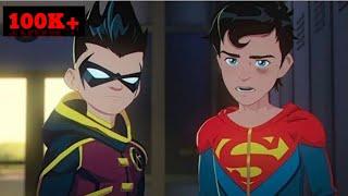 Jonathan & Damien "Superman & Batman's Sons" All Scenes | Batman and Superman: Battle of the Sons