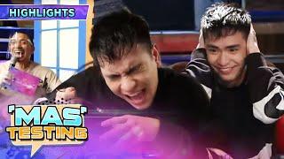 Jairus jumps in shock because of Jhong | It’s Showtime Mas Testing