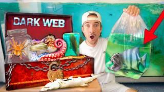 Ordering HAUNTED LIVE FISH Box Off The DARK WEB...