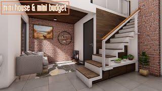 RUMAH ELEGANT BIAYANYA GAK BIKIN PINGSAN!! Desain rumah di lahan 5x10 dengan 3 kamar