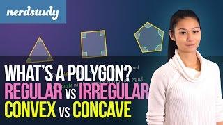 What's a Polygon (Regular vs. Irregular and Convex vs. Concave Polygons) - Nerdstudy