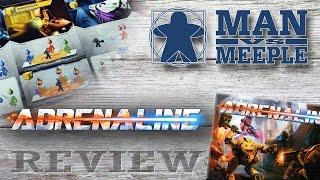 Adrenaline (CGE) Review by Man Vs Meeple