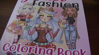 Flip Thru - Jumbo Fashion Coloring Book For Girls