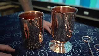 Sertodo Copper Cocktail Mixing Glasses