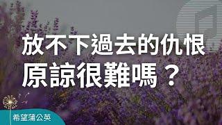 放不下過去的仇恨，原諒很難嗎？｜自我和解｜安慰療癒