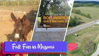 Sandy Paws Travel visits Knowlan Family Farm and Bollinger Mill State Historic Site #fulltimerv