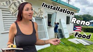 Cabo Rojo Renovation: Installing Windows & Puerto Rican Food (Ep.2)