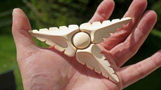 Carving a wooden decoration - Wood Carving - wooden ornament