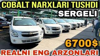 6700$ Arzon Cobalt Narxlari... Sergeli moshina bozor 2024... Narxlar Tushdi...