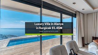 Luxury 6-Bedroom Villa for Sale in Alanya's Kargicak District | Private Pool & Panoramic Views