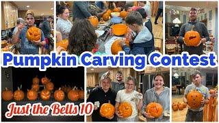 Our FAMiLY OF 10 TRADiTIONS~ Pumpkin Carving Contest