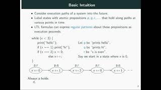 Introduction to LTL. Part 1: Basic Intuition