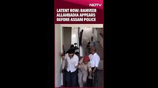 Indias Got Latent Row | Ranveer Allahbadia Appears Before Assam Police