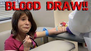 BLOOD DRAW AT THE DOCTOR...AGAIN!!!