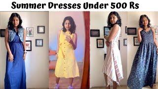 Affordable Summer dress haul - Cute Summer Outfits | Adity Iyer